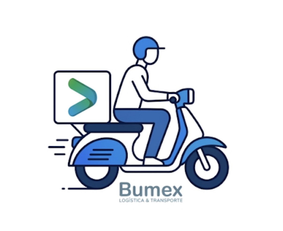 Repartidor Bumex en scooter